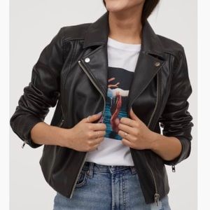 H&M Leather Jacket!!